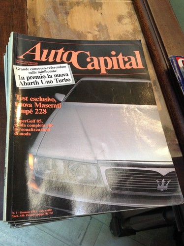 Auto capital 1985 test - auto, n°1