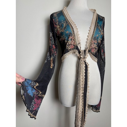 Cravatta donna maglia pizzo