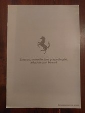 Ferrari Brochure Zincrox Tipo Per 288gto