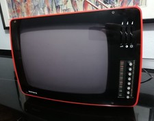 Arancione vintage anni 70 - tv,