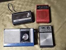 4 antiche radioline da collezione ,phonola ciao, criss, Grunding micro boy,sanyo