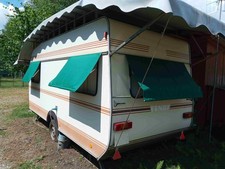 Caravan FENDT con gabbiotto in campeggio sopra Stresa - Gignese - Mottarone