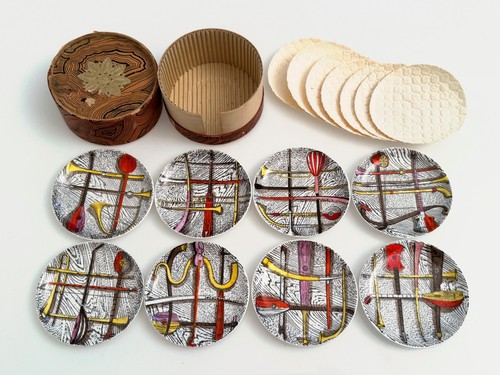 Fornasetti piero coasters - fornasetti,