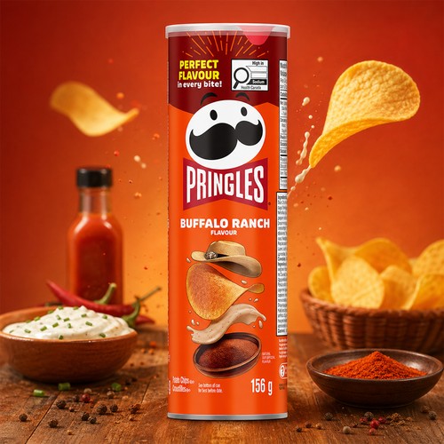 Pringles buffalo ranch flavour - ranch,
