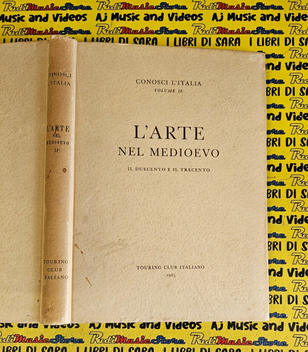 Book libro arte nel medioevo - nel,