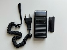 Rasoio viso vintage Braun 5235 doppia tensione con cavo Germania FUNZIONANTE - CAVO UE