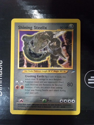 Pokémon shining steelix neo - shining,