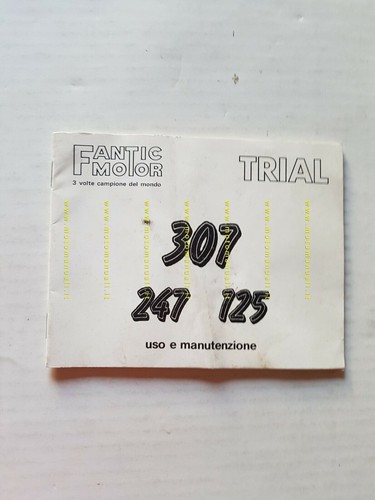 Fantic motor trial 307 - trial, 307-247-125