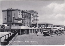 LATINA - LIDO CAPO PORTIERE - HOTEL FOGLIANO - VIAGG. 1968 -81382-