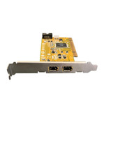 SCHEDA Firewire PCI 32 bit HP 441448 001 354614-006 2 uscite TESTATA OK