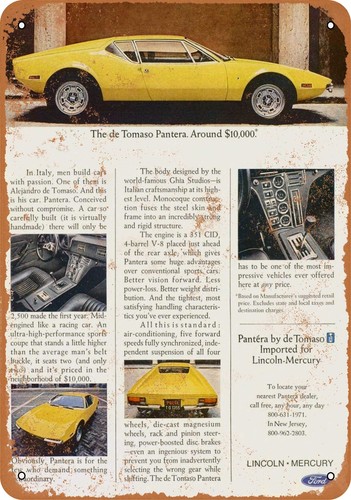 Insegna metallo 1971 de - insegna,