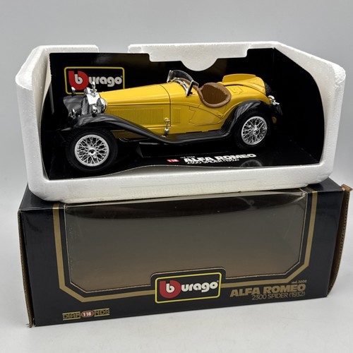 Alfa romeo 2300 spider jaune - alfa,