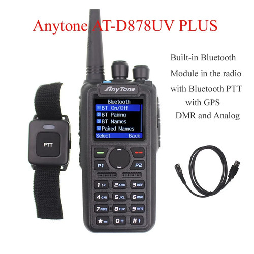 Anytone d878uv plus dmr - at-d878uv,