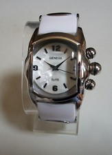 Orologio Uomo Argento e Bianco