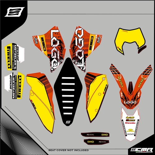 Kit grafiche adesive - adesive, ktm