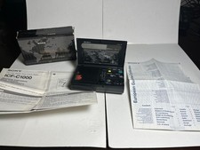 SONY ICF-C1000 RADIO RICEVITORE AM/FM CON TIME CLOCK PER RICAMBI MADE IN JAPAN