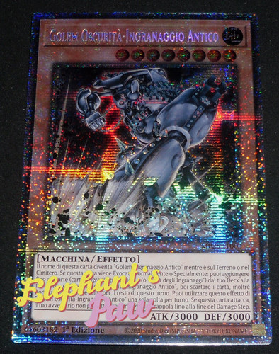 Yugioh golem oscurità - yugioh,
