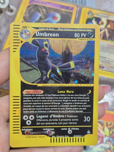 Carta pokemon umbreon - pokemon,