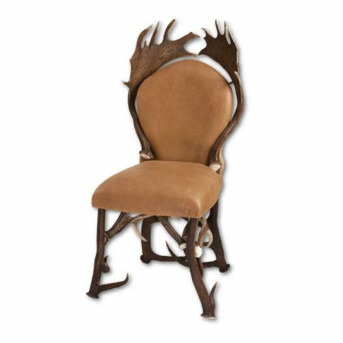 Sedia con vere corna cervo - vere, di