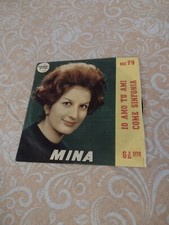 MINA IO AMO TU AMI RARO 45