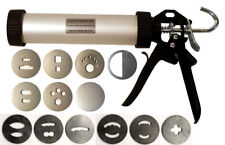 Grande pistola estrusore argilla con 2 set di piastre estrusore in acciaio inox di qualità