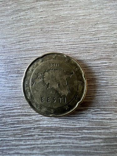 Moneta centesimi eesti - moneta, 20