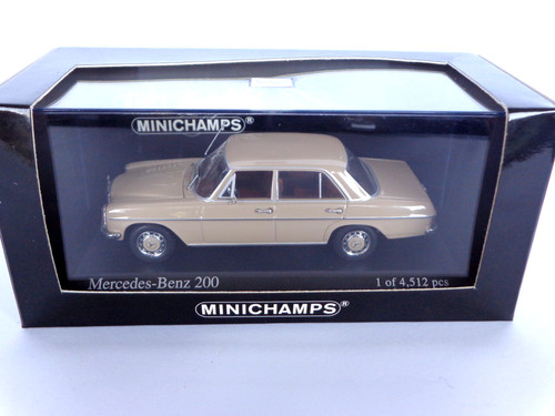 Minichamps mercedes benz - minichamps, 1:43;