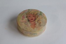 Vecchia scatola pubblicitaria