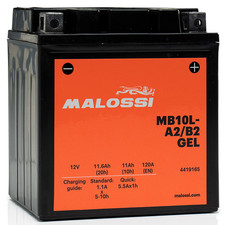 Batteria Malossi YB10L-A2/B2 MB10L-A2/B2 11AH Gilera Runner VXR 200 4T LC <-2005