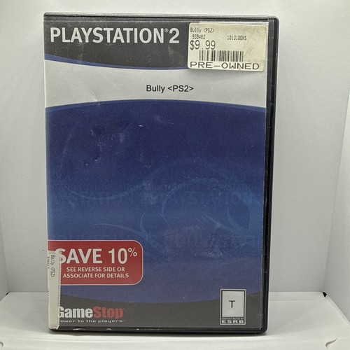 Bully sony playstation ps2 - bully,