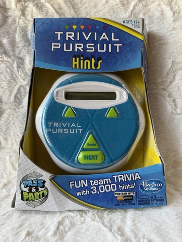 Hasbro trivial pursuit hints - hasbro,
