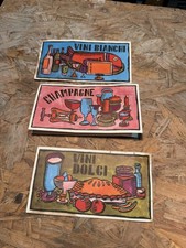 CARTELLINI VINTAGE ENOTECA