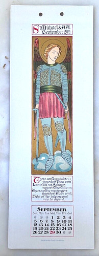 Pagina calendario 1909