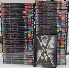 lotto 52x DVD X-Files stagioni 1-9 + secrets of the x-files manca 1 vedi foto