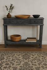 Consolle in Legno di Albesia 119x25x80 cm – Artigianale dall’Indonesia | Stile V