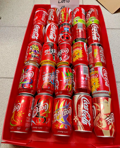 Lotto lattine coca cola - lotto,