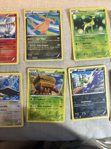 Pokemon lotto rare - lotto,