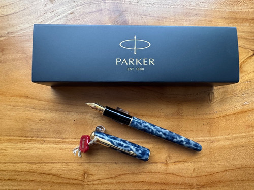 Parker sonnet indigo - indigo, laque