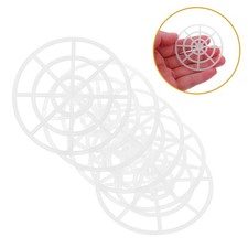  5 Pezzi Pressa per Verdure Rete Fermentazione Pressa Aiuto Barattolo Fissatore Plastica