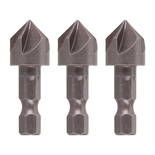 3pcs attacco esagonale flute - 3pcs, 5-flute