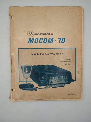 Motorola mocom radio - mocom,