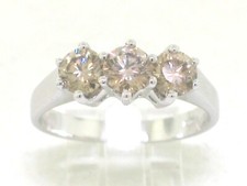 Anello Trilogia Brillanti Oro