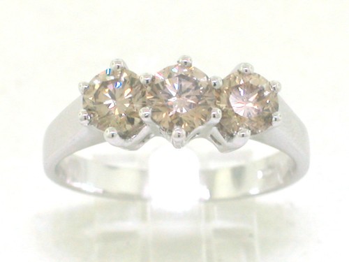 Anello trilogia brillanti oro - anello,