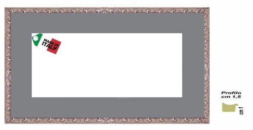 Cornice argento barocco - cornice,