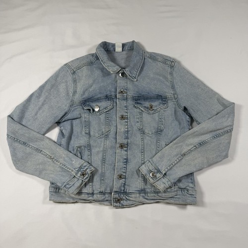 Giacca jeans blu lavaggio - giacca, h&m