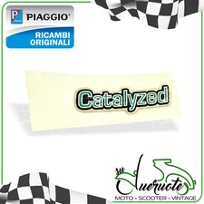 TARGHETTA ADESIVO CATALYZED