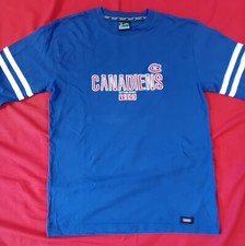 Maglia t-shirt a maniche lunghe vintage Montreal Canadiens hockey