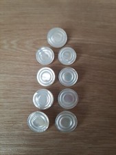 Lotto 9 Bottoni In Madreperla Vintage, 1 Grande  e 8 + Piccoli