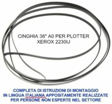 xerox 2230ij plotter cinghia