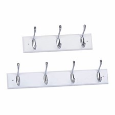 APPENDIABITI DA PARETE MURO MODERNO PER INGRESSO CAMERA CASA UFFICIO IN ACCIAIO